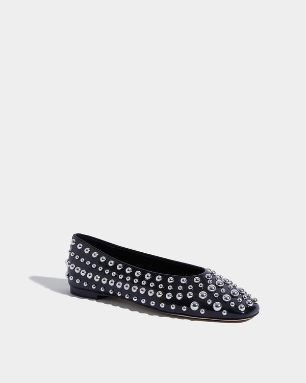 The Lover Ballet Flat in Black