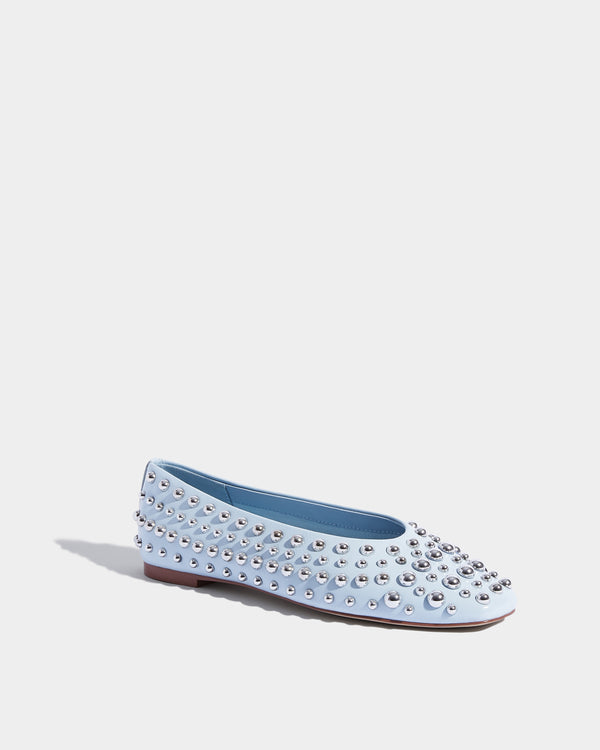 The Lover Ballet Flat in Ice Blue